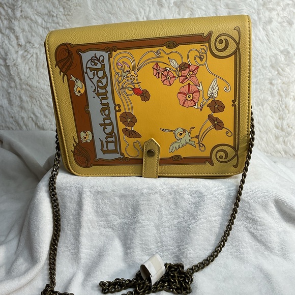 LOUNGEFLY DISNEY ENCHANTED BOOK CROSSBODY BAG! - Picture 3 of 13